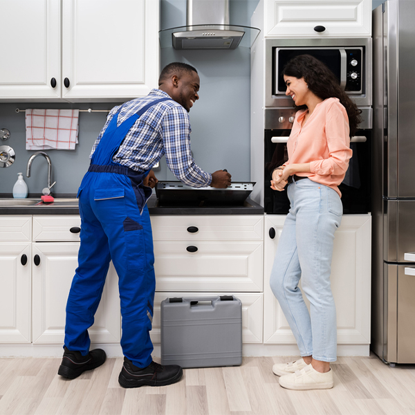 how long does it typically take to complete cooktop repair services in Buena Vista City County Virginia